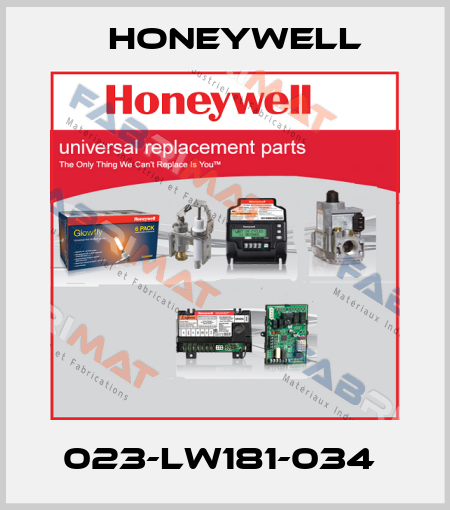 023-LW181-034  Honeywell