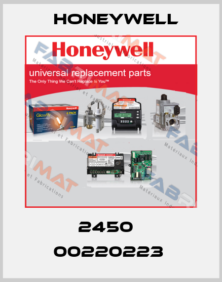 2450   00220223  Honeywell