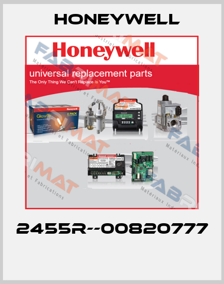 2455R--00820777  Honeywell