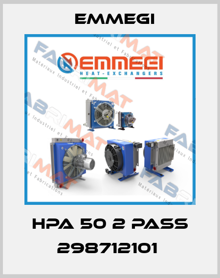 HPA 50 2 PASS 298712101  Emmegi