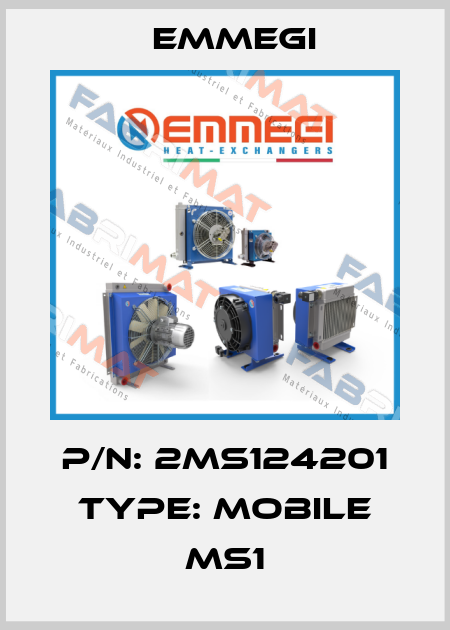 P/N: 2MS124201 Type: Mobile MS1 Emmegi