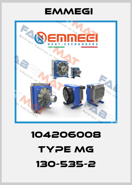 104206008 Type MG 130-535-2 Emmegi