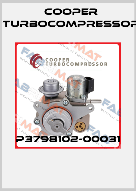 P3798102-00031  Cooper Turbocompressor