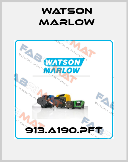 913.A190.PFT Watson Marlow