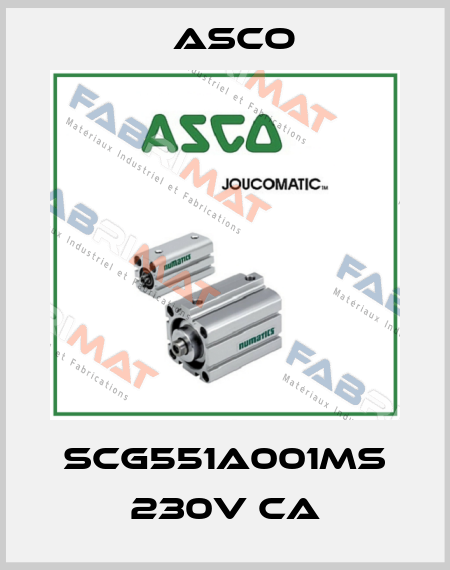 SCG551A001MS 230V CA Asco