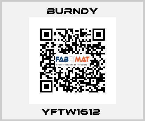 YFTW1612  Burndy