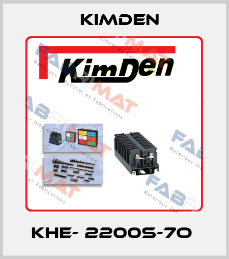 KHE- 2200S-7O  Kimden