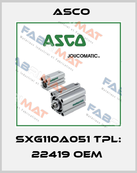 SXG110A051 TPL: 22419 OEM  Asco