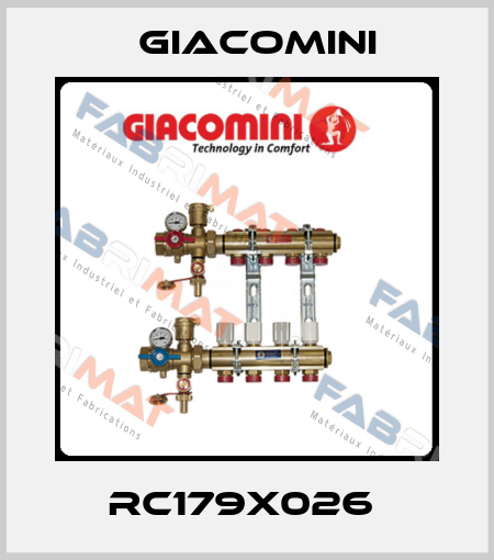 RC179X026  Giacomini