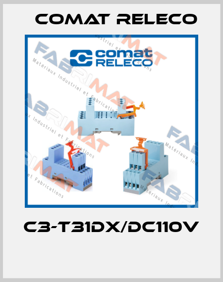C3-T31DX/DC110V  Comat Releco