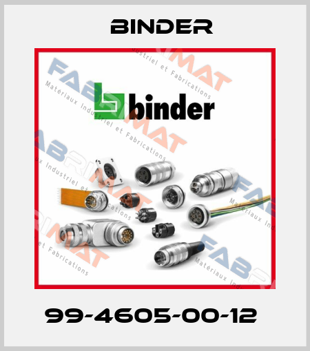 99-4605-00-12  Binder