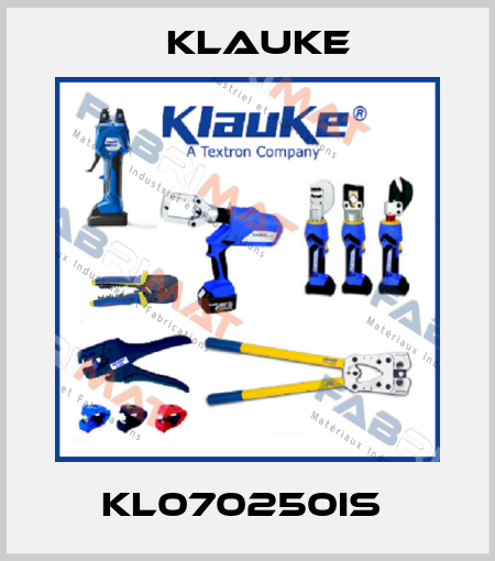 KL070250IS  Klauke
