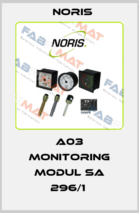 A03 MONITORING MODUL SA 296/1  Noris