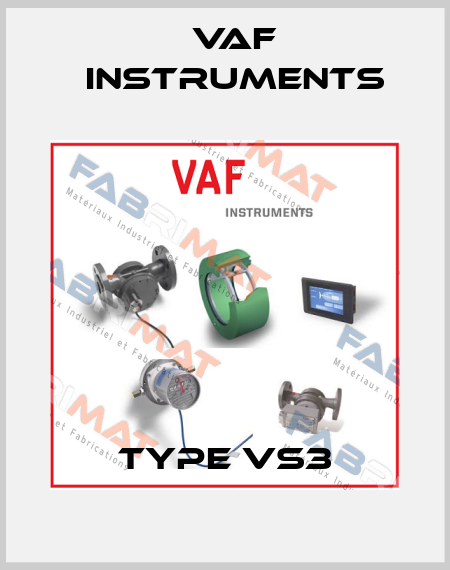 Type VS3 VAF Instruments