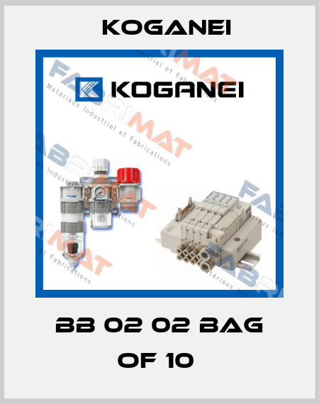 BB 02 02 BAG OF 10  Koganei