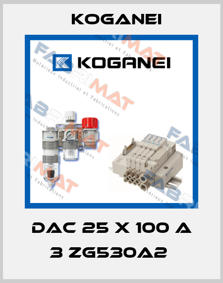 DAC 25 X 100 A 3 ZG530A2  Koganei