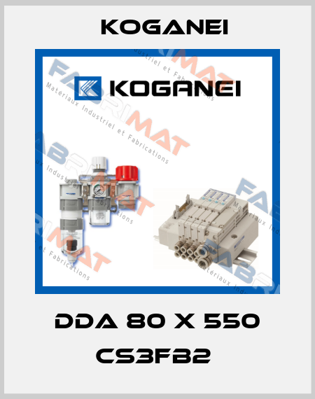 DDA 80 X 550 CS3FB2  Koganei