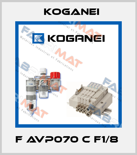 F AVP070 C F1/8  Koganei