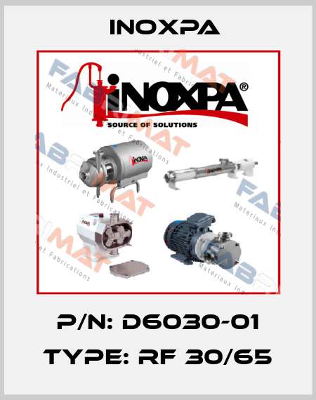P/N: D6030-01 Type: RF 30/65 Inoxpa