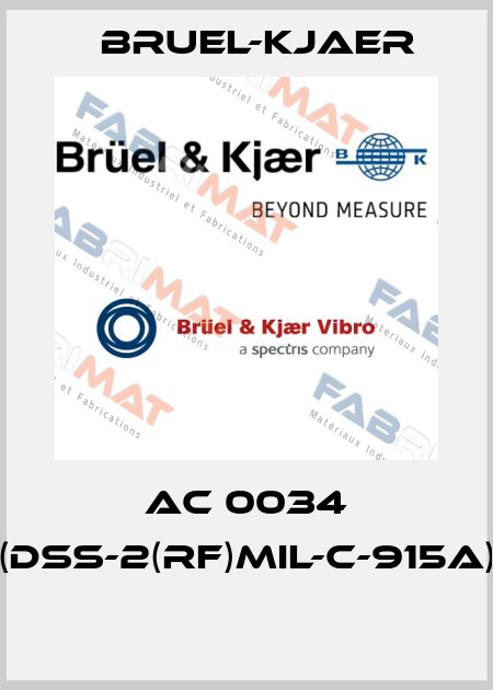 AC 0034 (DSS-2(RF)MIL-C-915A)  Bruel-Kjaer