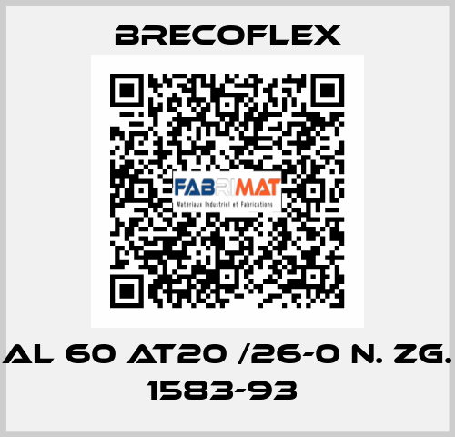 Al 60 AT20 /26-0 n. Zg. 1583-93  Brecoflex