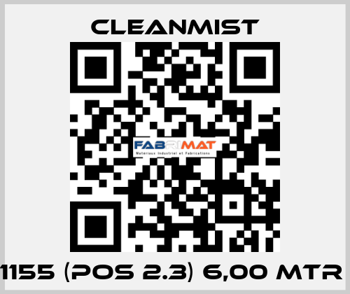 1155 (pos 2.3) 6,00 mtr  CleanMist