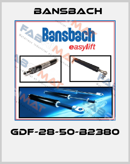 GDF-28-50-B2380  Bansbach