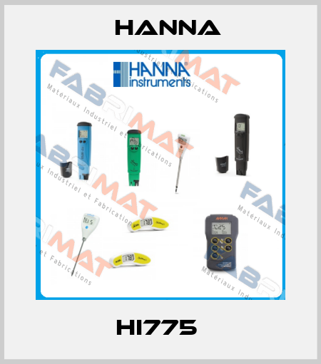 HI775  Hanna