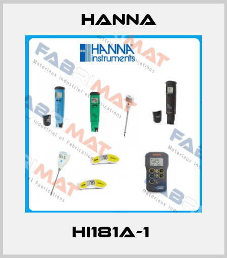 HI181A-1  Hanna