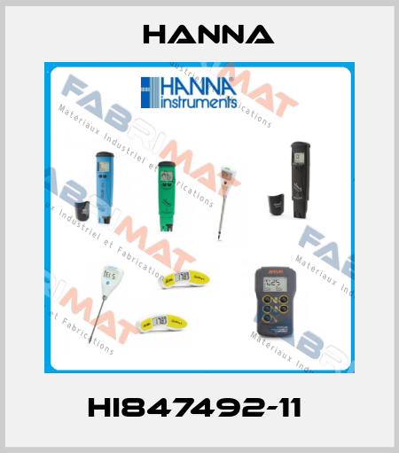 HI847492-11  Hanna