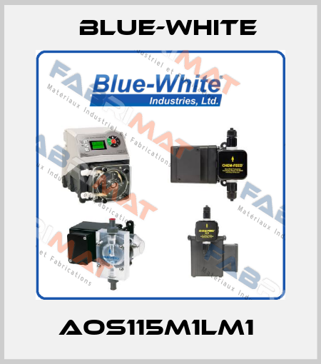 AOS115M1LM1  Blue-White