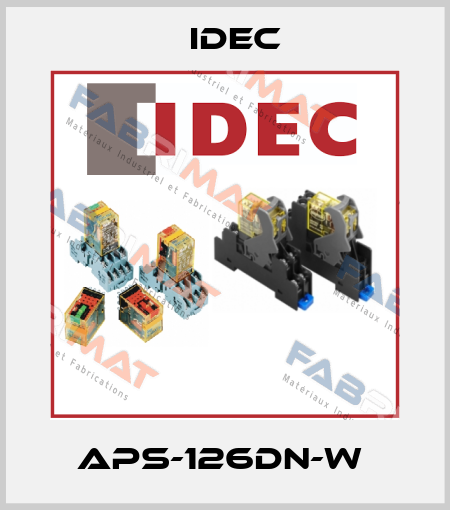 APS-126DN-W  Idec