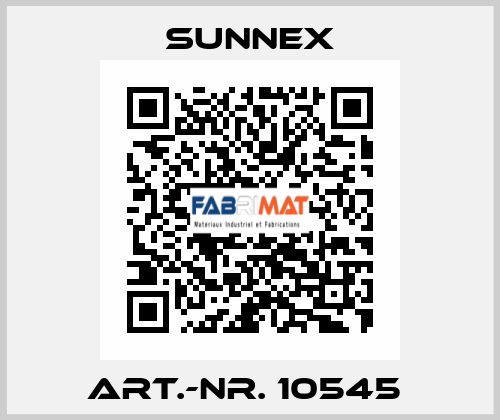 ART.-NR. 10545  Sunnex
