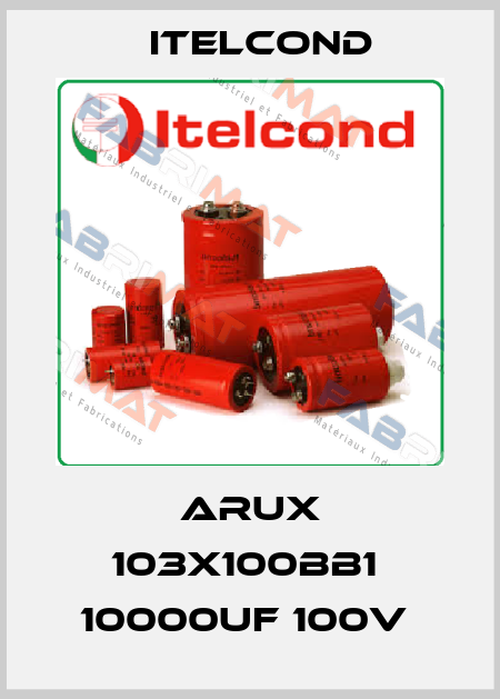 ARUX 103X100BB1  10000UF 100V  Itelcond
