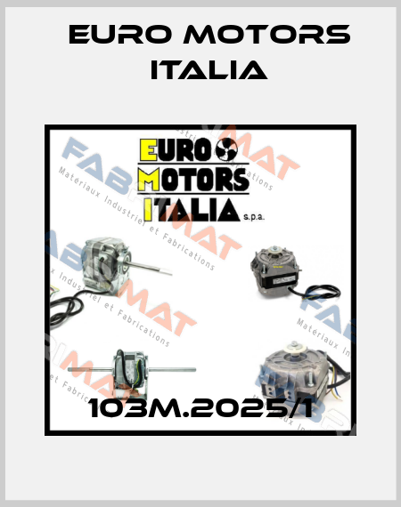 103M.2025/1 Euro Motors Italia
