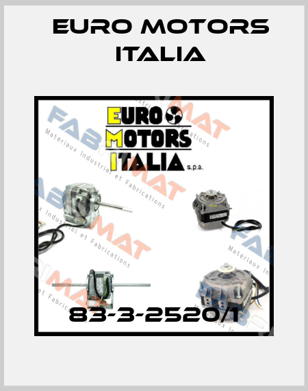 83-3-2520/1 Euro Motors Italia