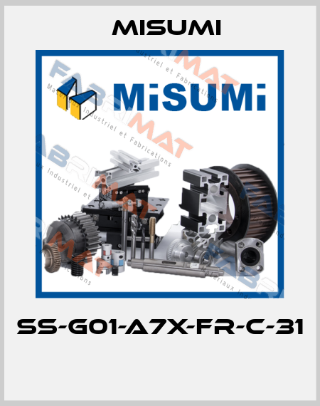SS-G01-A7X-FR-C-31  Misumi