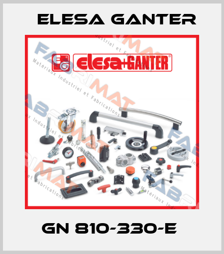 GN 810-330-E  Elesa Ganter