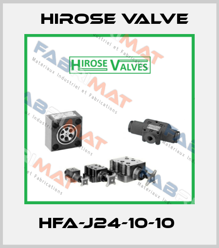 HFA-J24-10-10  Hirose Valve