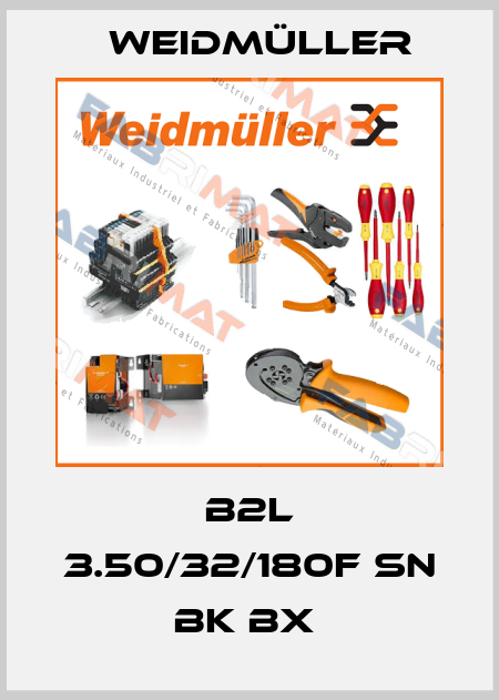 B2L 3.50/32/180F SN BK BX  Weidmüller