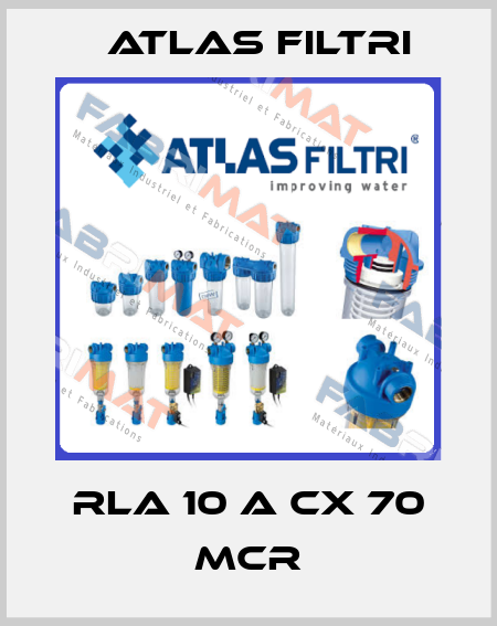 RLA 10 A CX 70 mcr Atlas Filtri