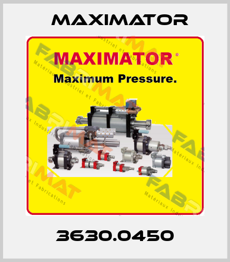3630.0450 Maximator