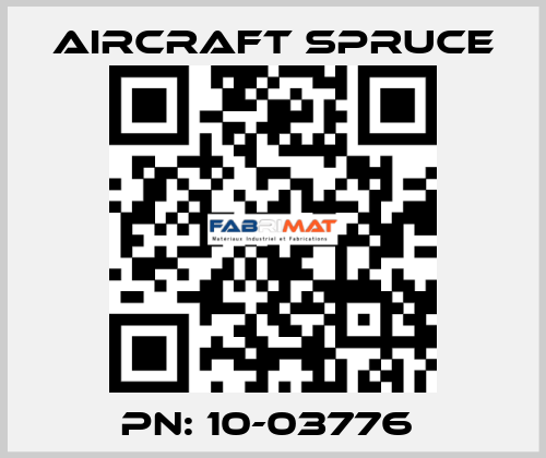 PN: 10-03776  Aircraft Spruce