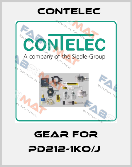 Gear for PD212-1KO/J  Contelec