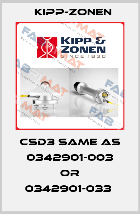 CSD3 same as 0342901-003 or 0342901-033  Kipp-Zonen