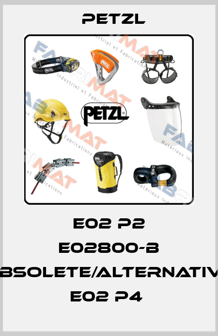 E02 P2 E02800-B obsolete/alternative E02 P4  Petzl