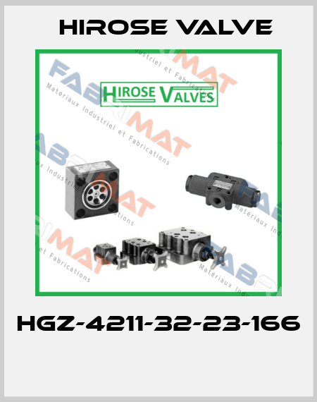 HGZ-4211-32-23-166  Hirose Valve