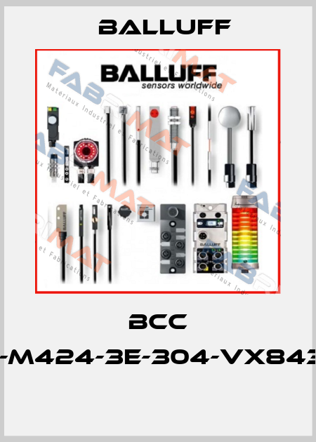 BCC M324-M424-3E-304-VX8434-010  Balluff