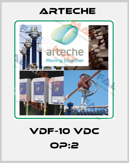 VDF-10 Vdc OP:2 Arteche