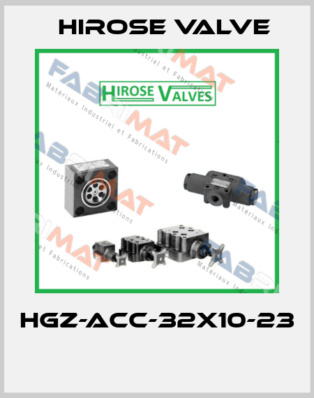 HGZ-ACC-32x10-23  Hirose Valve